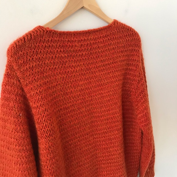 Alpha Studio orange sweater - Picture 9 of 9